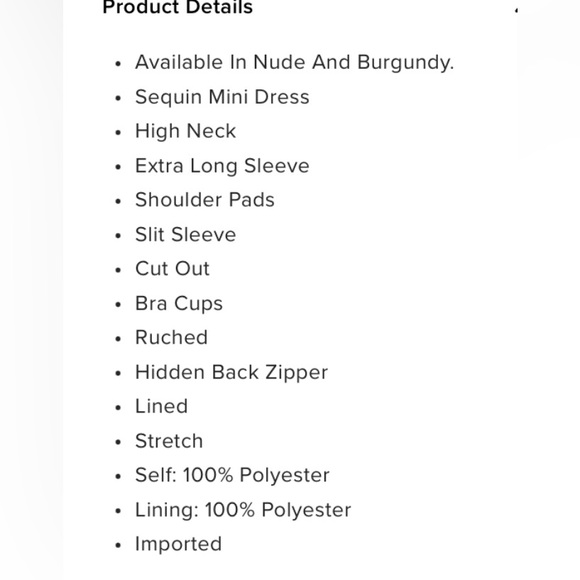 Sold❌fashion nova That Glimmer Glow Sequin dress nude color size 1X gorgeous - Picture 5 of 5